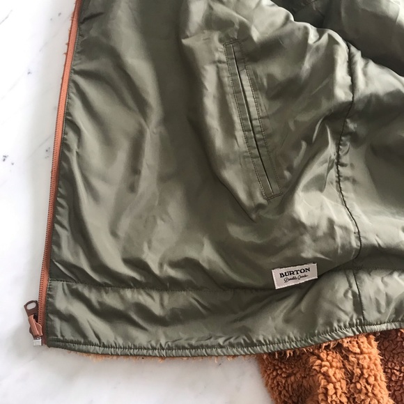 Burton Lynx Full Zip Reversible Fleece Jacket - Picture 6 of 9